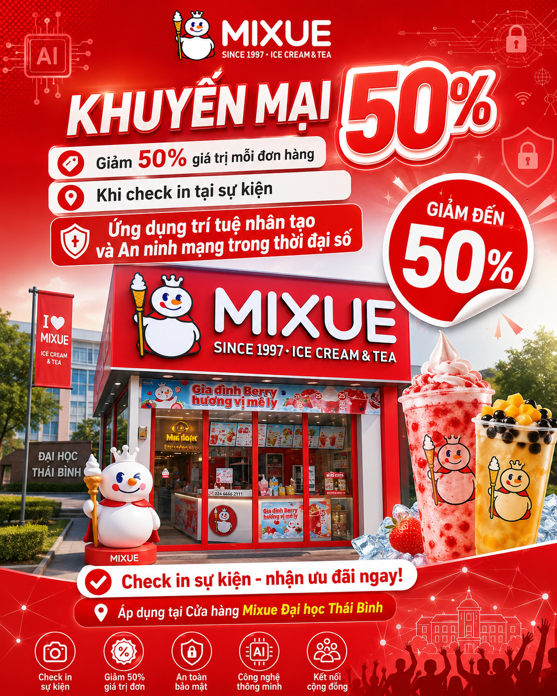 Khuyến mãi Mixue
